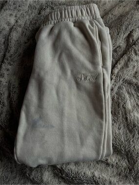PacSun Cream/Off-White Sweatpants